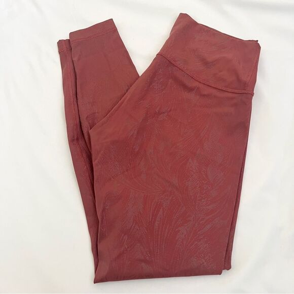 Lululemon Wunder Under High Rise Tight 28" Luxtreme Shine Leggings Size 8 - Picture 2 of 8